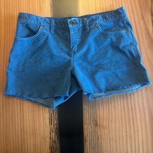 Carve Designs Corduroy Blue Dogtown Shorts 4”